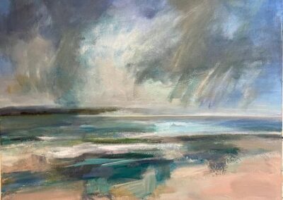 Clouds Gather painting