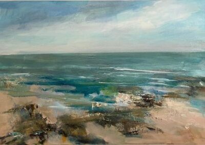 Hazy View painting